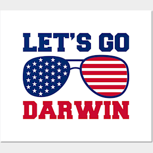 lets go Darwin Posters and Art